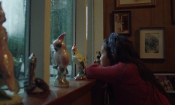 Movie still from “Jordan Klassen - Golden Ladder” (2021), directed by Farhad Ghaderi – Medium shot, High angle