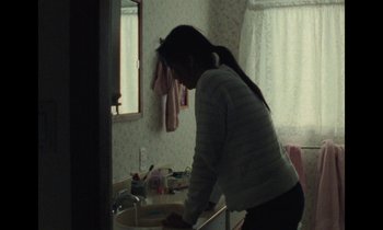 Movie still from “Jordan Klassen - Golden Ladder” (2021), directed by Farhad Ghaderi – Medium shot, High angle