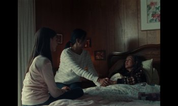 Movie still from “Jordan Klassen - Golden Ladder” (2021), directed by Farhad Ghaderi – Medium shot, High angle