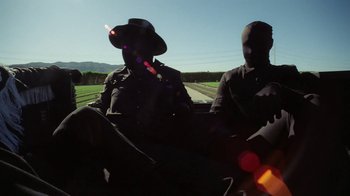 Movie still from “The Neighbourhood - Stargazing” (2021), directed by Ramez Silyan – Medium shot, Low angle