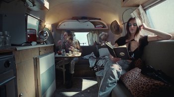 Movie still from “The Neighbourhood - Stargazing” (2021), directed by Ramez Silyan – Medium shot, Low angle