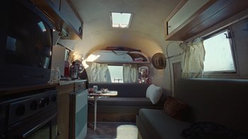 Movie still from “The Neighbourhood - Stargazing” (2021), directed by Ramez Silyan – Wide shot, Low angle