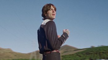 Movie still from “The Neighbourhood - Stargazing” (2021), directed by Ramez Silyan – Medium shot, Low angle