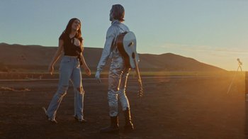 Movie still from “The Neighbourhood - Stargazing” (2021), directed by Ramez Silyan – Medium shot, Over the shoulder angle