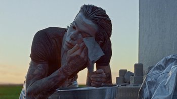 Movie still from “The Neighbourhood - Stargazing” (2021), directed by Ramez Silyan – Close Up shot, Over the shoulder angle