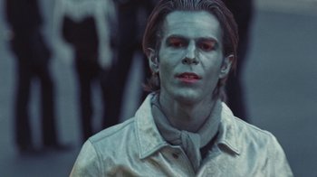 Movie still from “The Neighbourhood - Stargazing” (2021), directed by Ramez Silyan – Close Up shot, Over the shoulder angle