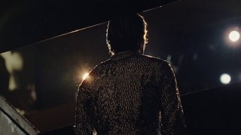 Movie still from “The Neighbourhood - Stargazing” (2021), directed by Ramez Silyan – Extreme Close Up shot, Low angle