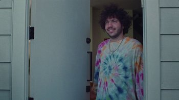 Movie still from “The Neighbourhood - Stargazing” (2021), directed by Ramez Silyan – Medium shot, Low angle