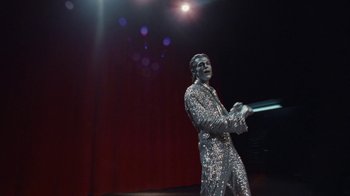 Movie still from “The Neighbourhood - Stargazing” (2021), directed by Ramez Silyan – Medium shot, Low angle