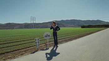 Movie still from “The Neighbourhood - Stargazing” (2021), directed by Ramez Silyan – Wide shot, High angle