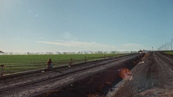 Movie still from “The Neighbourhood - Stargazing” (2021), directed by Ramez Silyan – Extreme Wide shot, High angle