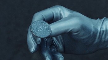 Movie still from “The Neighbourhood - Stargazing” (2021), directed by Ramez Silyan – Extreme Close Up shot, Overhead angle