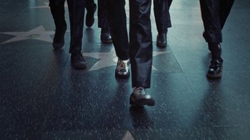 Movie still from “The Neighbourhood - Stargazing” (2021), directed by Ramez Silyan – Wide shot, Low angle