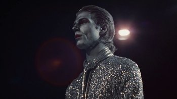 Movie still from “The Neighbourhood - Stargazing” (2021), directed by Ramez Silyan – Close Up shot, Low angle