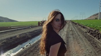 Movie still from “The Neighbourhood - Stargazing” (2021), directed by Ramez Silyan – Close Up shot, Low angle