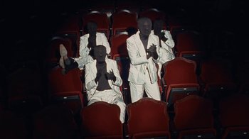 Movie still from “The Neighbourhood - Stargazing” (2021), directed by Ramez Silyan – Wide shot, High angle