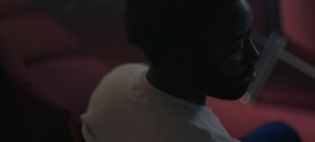 Movie still from “Nana - King’s Blvd” (2020), directed by Andrew Litten – Extreme Close Up shot, Low angle