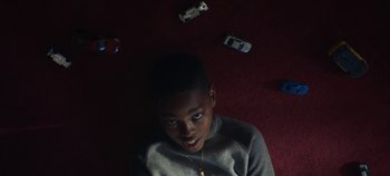 Movie still from “Nana - King’s Blvd” (2020), directed by Andrew Litten – Extreme Close Up shot, Overhead angle