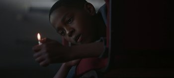 Movie still from “Nana - King’s Blvd” (2020), directed by Andrew Litten – Close Up shot, High angle