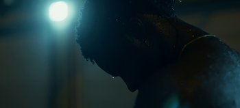 Movie still from “Nana - King’s Blvd” (2020), directed by Andrew Litten – Extreme Close Up shot, Low angle