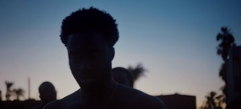 Movie still from “Nana - King’s Blvd” (2020), directed by Andrew Litten – Close Up shot, Low angle