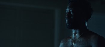 Movie still from “Nana - King’s Blvd” (2020), directed by Andrew Litten – Close Up shot, Low angle