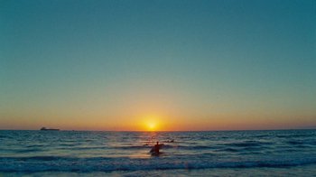 Movie still from “Michael Kiwanuka - Interlude” (2020), directed by Phillip Youmans – Extreme Wide shot, High angle