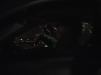 Movie still from “Sam Dew - NTWFL” (2020), directed by Young Replicant – Extreme Close Up shot, High angle