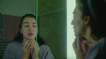 Movie still from “Declan J Donovan - Perfectly Imperfect” (2020), directed by Dan French – Extreme Close Up shot, Low angle