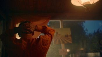 Movie still from “Declan J Donovan - Perfectly Imperfect” (2020), directed by Dan French – Medium shot, Low angle