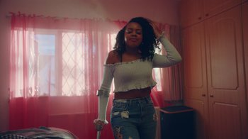 Movie still from “Declan J Donovan - Perfectly Imperfect” (2020), directed by Dan French – Medium shot, Low angle