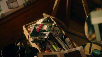 Movie still from “Declan J Donovan - Perfectly Imperfect” (2020), directed by Dan French – Extreme Close Up shot, Overhead angle