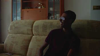 Movie still from “Declan J Donovan - Perfectly Imperfect” (2020), directed by Dan French – Medium shot, Over the shoulder angle