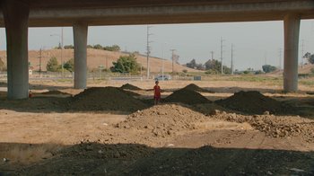 Movie still from “Deerhoof - Damaged Eyes” (2020), directed by Anders Ericsson – Extreme Wide shot, High angle