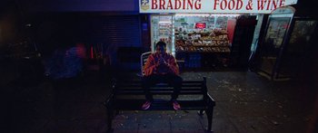 Movie still from “Ghetts feat. Skepta - IC3” (2020), directed by Hector Dockrill – Wide shot, Low angle