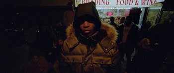 Movie still from “Ghetts feat. Skepta - IC3” (2020), directed by Hector Dockrill – Medium shot, Low angle