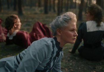 Movie still from “Katarzia - Even Water Burns” (2020), directed by Jay Walker – Medium shot, High angle