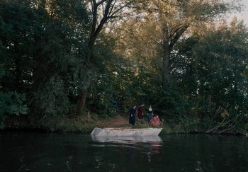 Movie still from “Katarzia - Even Water Burns” (2020), directed by Jay Walker – Extreme Wide shot, High angle