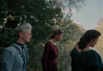 Movie still from “Katarzia - Even Water Burns” (2020), directed by Jay Walker – Medium shot, Low angle