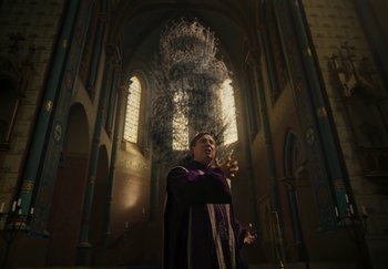 Movie still from “Katarzia - Even Water Burns” (2020), directed by Jay Walker – Wide shot, Low angle