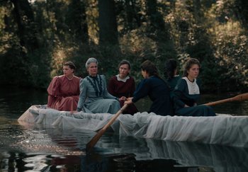 Movie still from “Katarzia - Even Water Burns” (2020), directed by Jay Walker – Wide shot, High angle