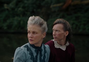 Movie still from “Katarzia - Even Water Burns” (2020), directed by Jay Walker – Close Up shot, Low angle