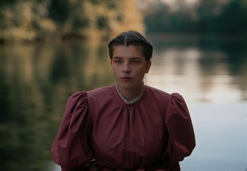 Movie still from “Katarzia - Even Water Burns” (2020), directed by Jay Walker – Close Up shot, High angle