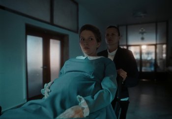 Movie still from “Katarzia - Even Water Burns” (2020), directed by Jay Walker – Medium shot, High angle