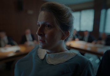 Movie still from “Katarzia - Even Water Burns” (2020), directed by Jay Walker – Close Up shot, Low angle