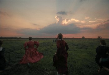 Movie still from “Katarzia - Even Water Burns” (2020), directed by Jay Walker – Extreme Wide shot, Low angle