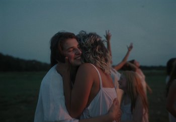 Movie still from “Katarzia - Even Water Burns” (2020), directed by Jay Walker – Close Up shot, Over the shoulder angle