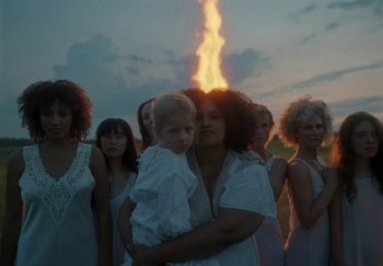 Movie still from “Katarzia - Even Water Burns” (2020), directed by Jay Walker – Wide shot, Low angle