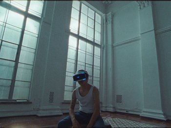Movie still from “NOISY - I Wish I Was A” (2020), directed by João Retorta – Wide shot, High angle