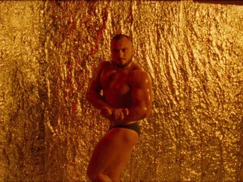 Movie still from “NOISY - I Wish I Was A” (2020), directed by João Retorta – Medium shot, Low angle
